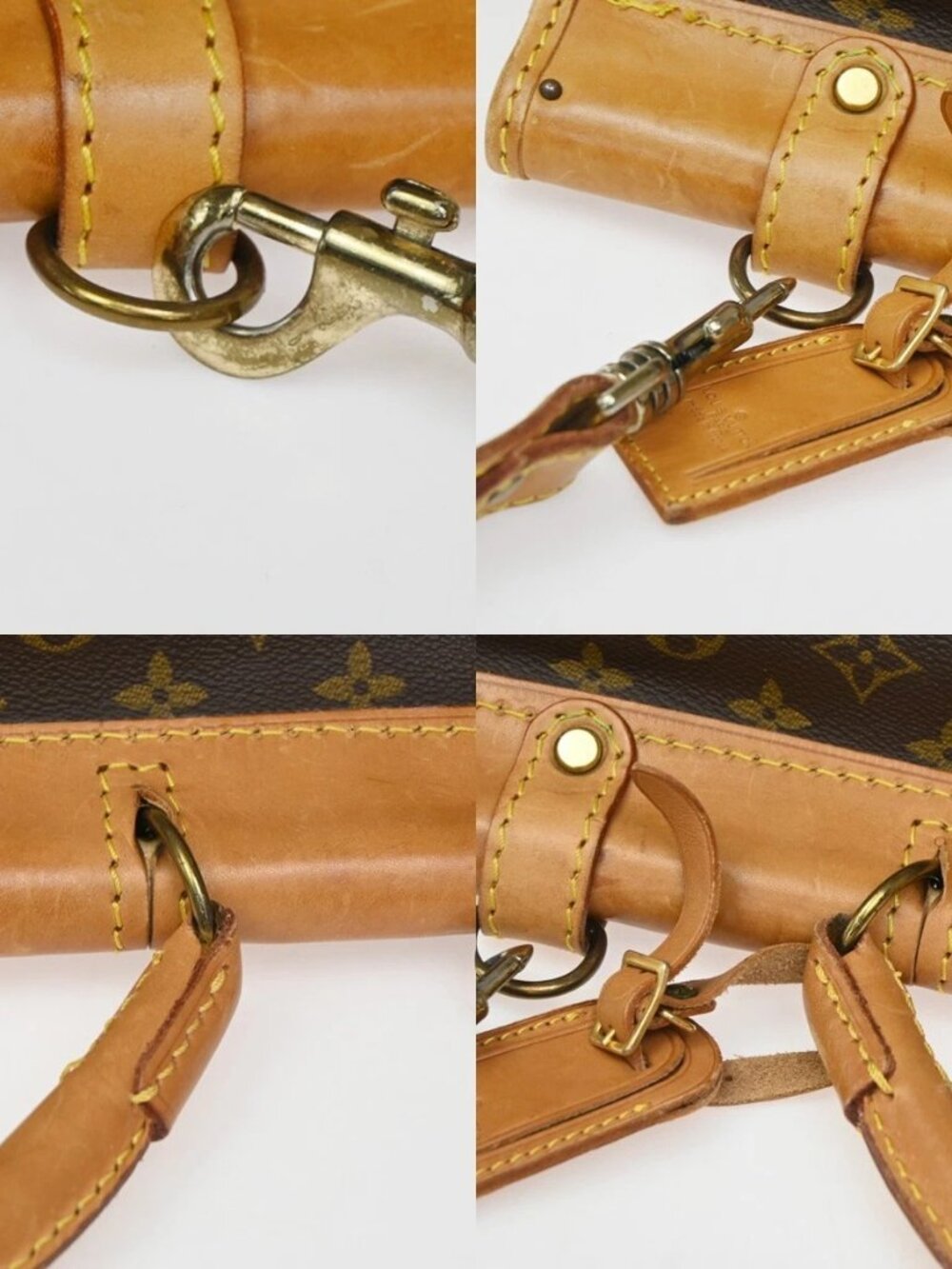 LOUIS VUITTON LV Sac Kleber Shoulder Bag Monogram Leather Brown M58122 13KC407 - Picture 15 of 16